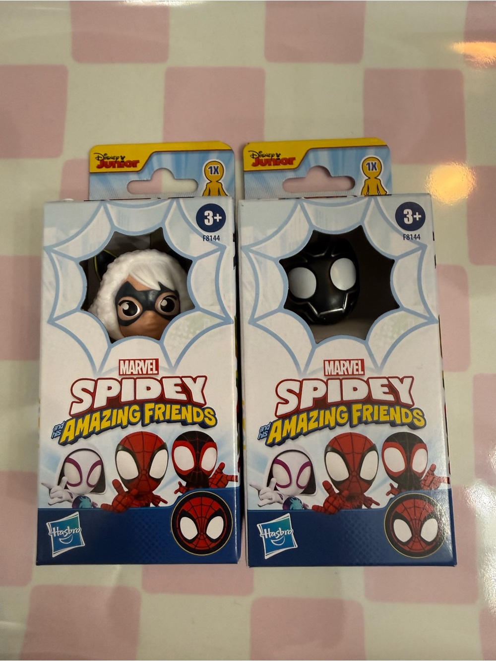 Hasbro Marvel Spidey Amazing Friends Figures - Black & White Characters NEW (2)